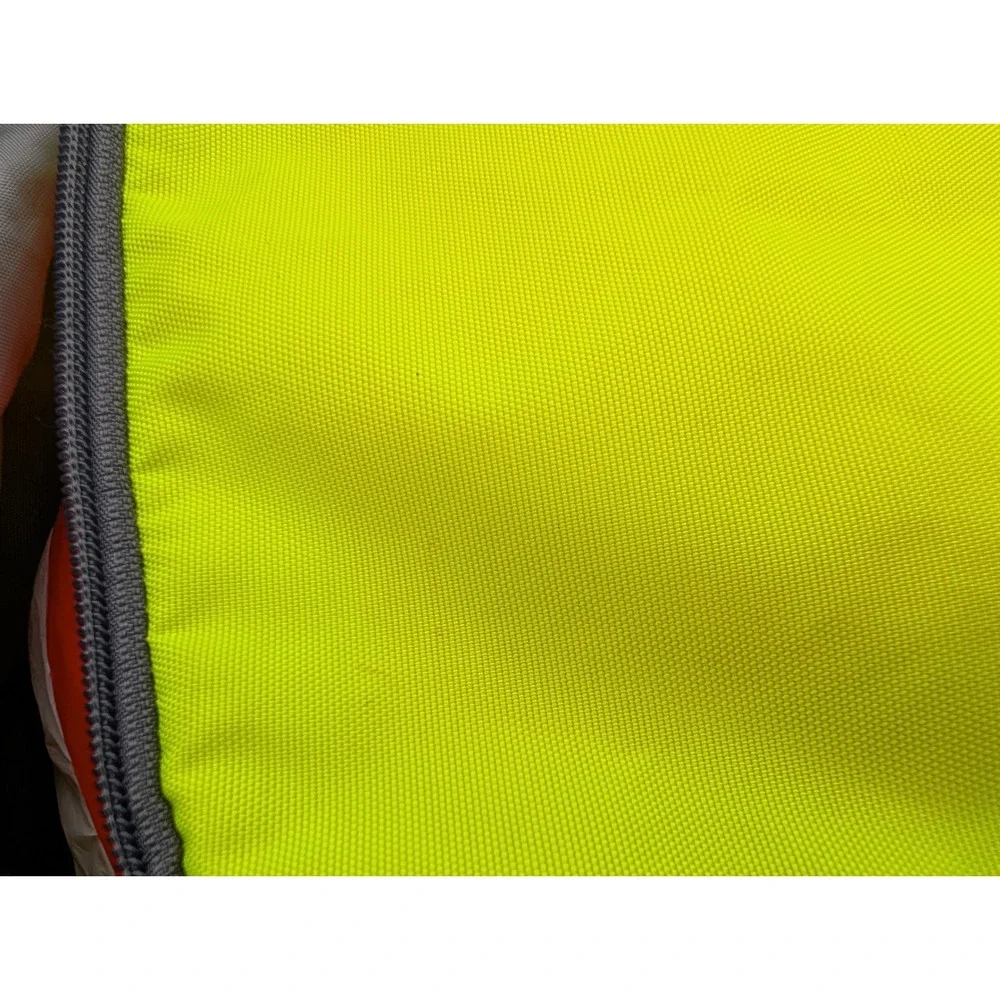 Under Armour Storm 1 Duffel Bag Neon Yellow Grey HeatGear Athletic Gym Travel